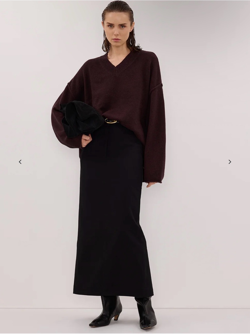 ISO DISSH LIZA TAILORED MIDI SKIRT